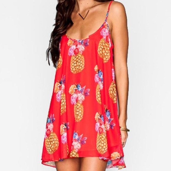 Show Me Your MuMu Dresses & Skirts - Show Me Your MuMu Pineapple Bella Dress Size Small